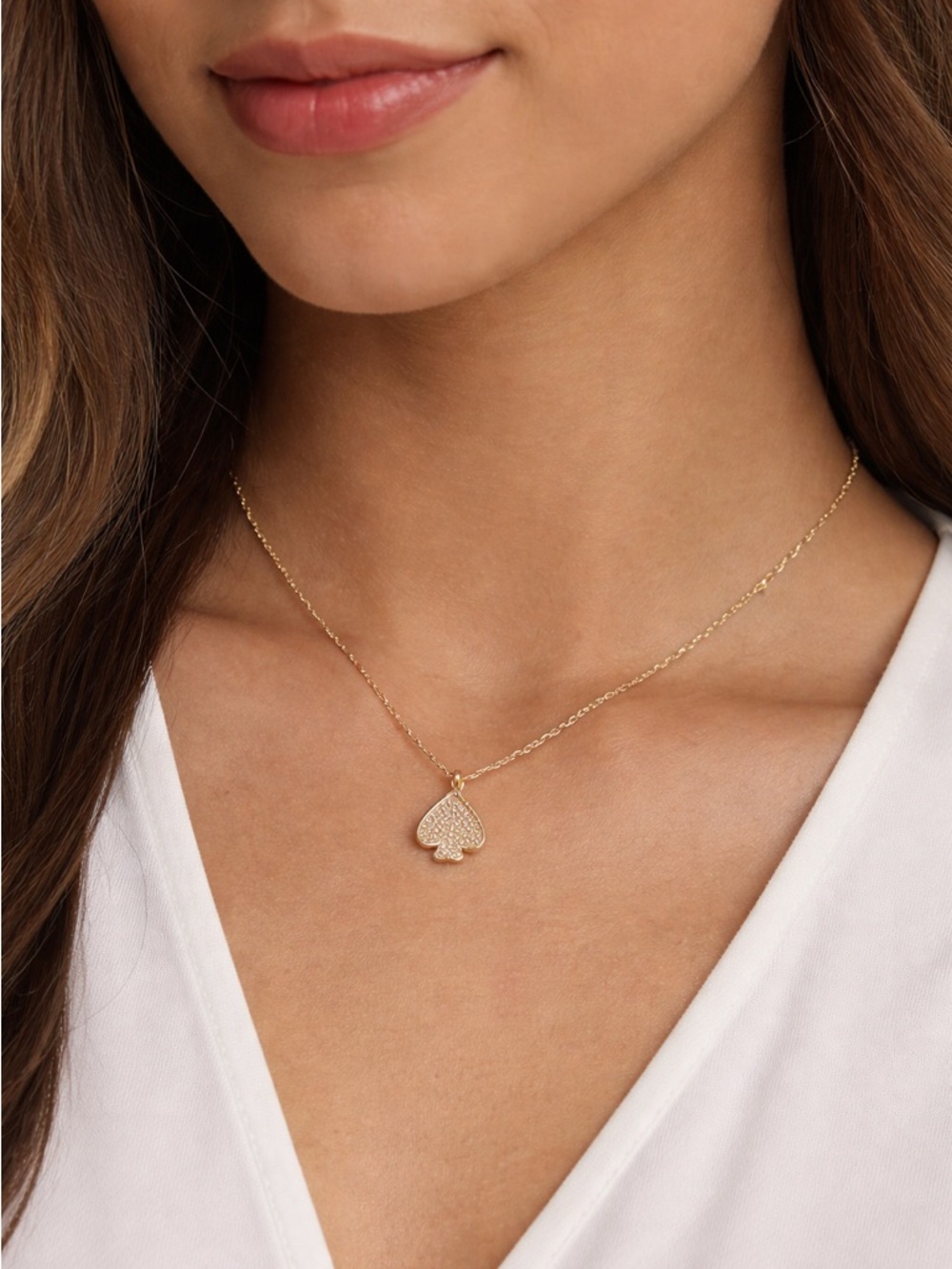 Kate Spade gold spade ♠️ necklace